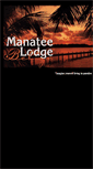 Mobile Screenshot of manateelodge.com